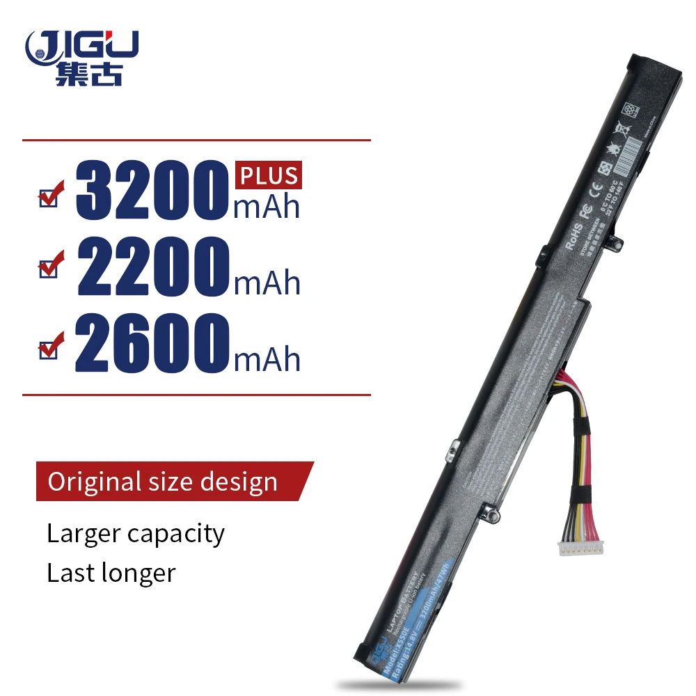 JIGU Аккумулятор для ноутбука ASUS A450C A450JF A450V F450 R752L X751MD X550DP X751MA K550E P750LB R752MA X750J 4CELLS