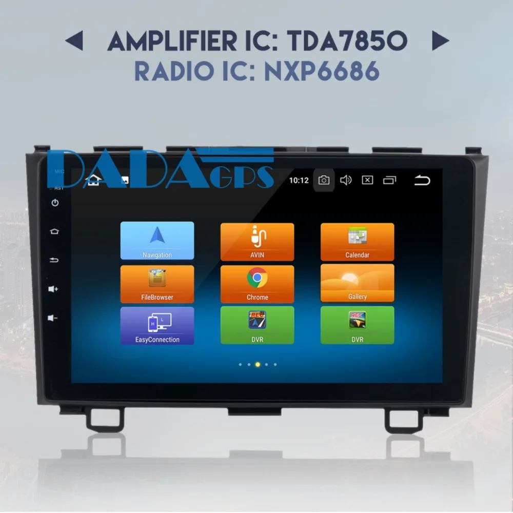 Автомагнитола 2din Android 8 0 7 1 GPS навигация для Honda CRV 2007 2011 аудио стерео без DVD плеера