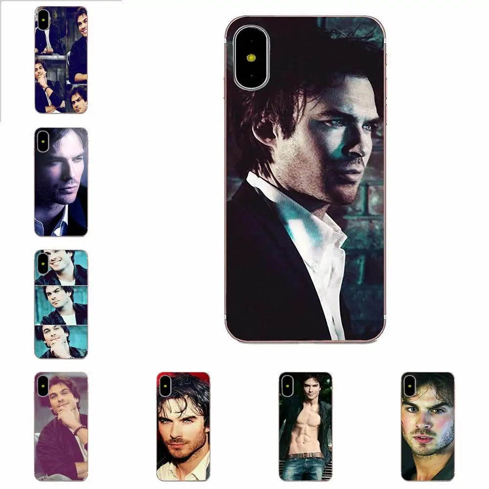 Мягкие чехлы для телефонов Ian Somerhalder Дневники вампира Galaxy J1 J2 J3 J330 J4 J5 J6 J7 J730 J8 2015 2016