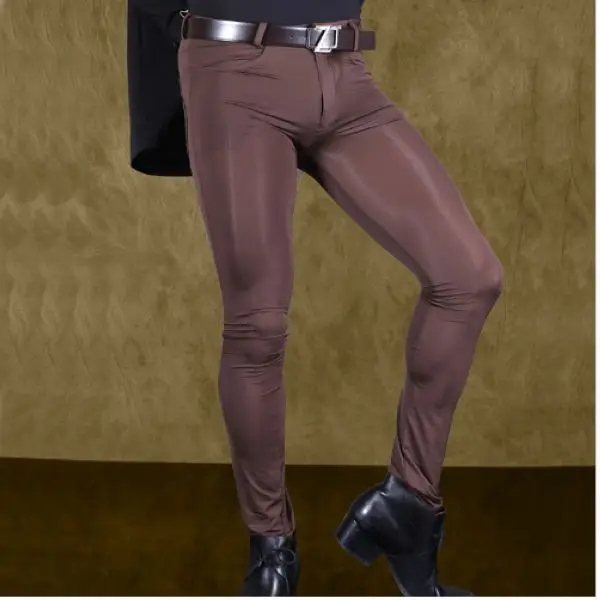 Горячие сексуальные мужские ледяные шелковые перспективные прозрачные