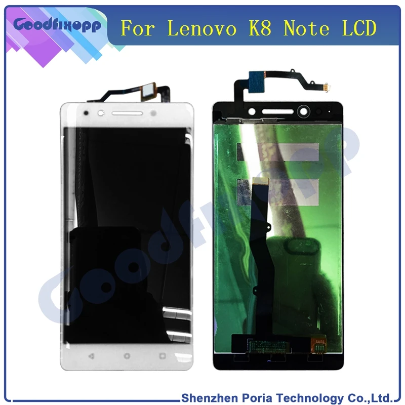 ЖК дисплей для телефона Lenovo K8 Note сенсорный экран дигитайзер сборка запасные