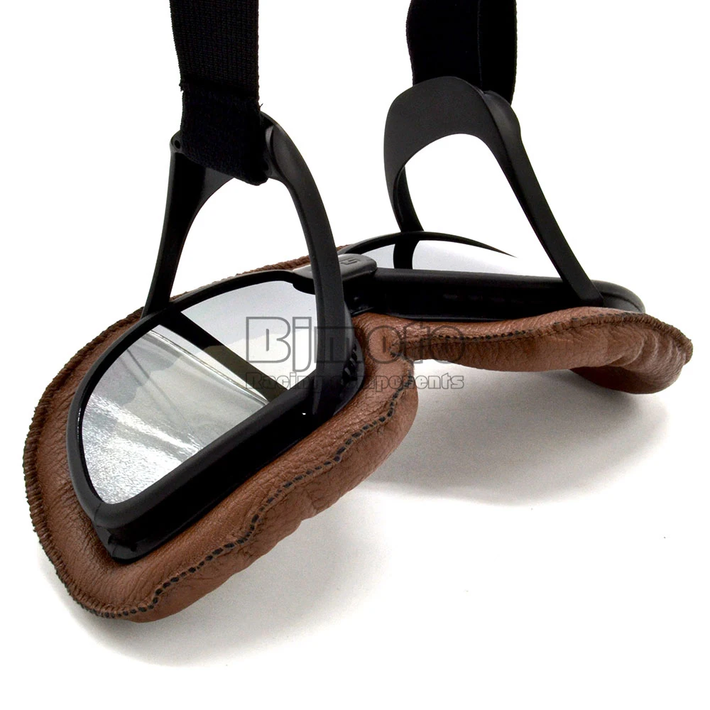 Очки для скутера BJMOTO мотоциклетные очки мотокросса шлем Авиатор скутер ретро