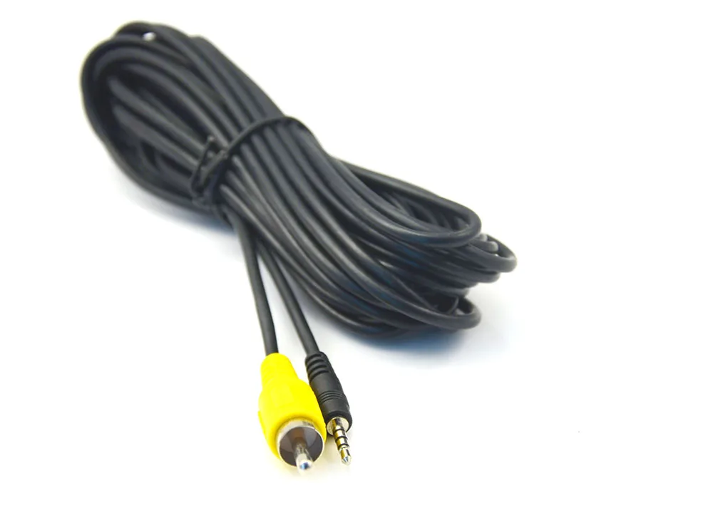 Видео провод 6 м кабель RCA AV AVIN видео для автомобиля dvd монитор Навигация GPS