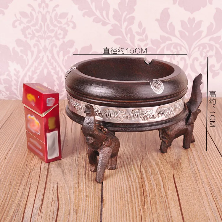 Новогодняя креативная пепельница для автомобиля художественная мебель в стиле