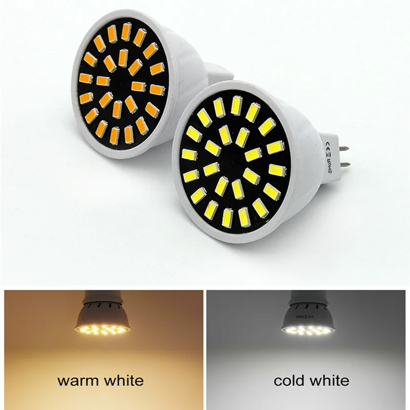 1 шт. SMD2835 MR11 220 В светодиодный светильник 5 Вт 7 Светодиодный точечный Engergy класс А +