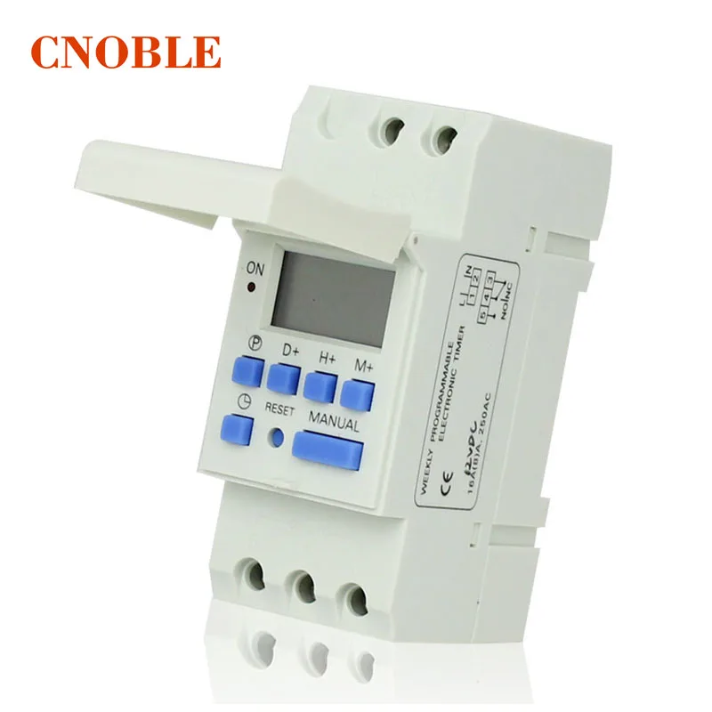 Бесплатная доставка CE din-рейку цифровой 7 дней программируемый таймер