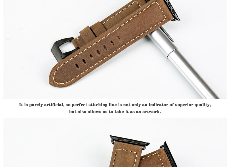 Браслет MAIKES из натуральной кожи 44 мм 40 мм для apple watch ремешок для часов 42 мм 38 мм iwatch серия 5 4 3 2 1