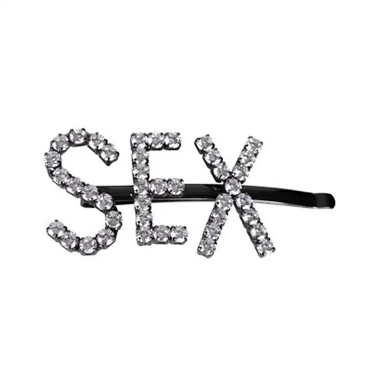 Новинка 2018 заколки для волос с блестящими кристаллами сексуальная одежда