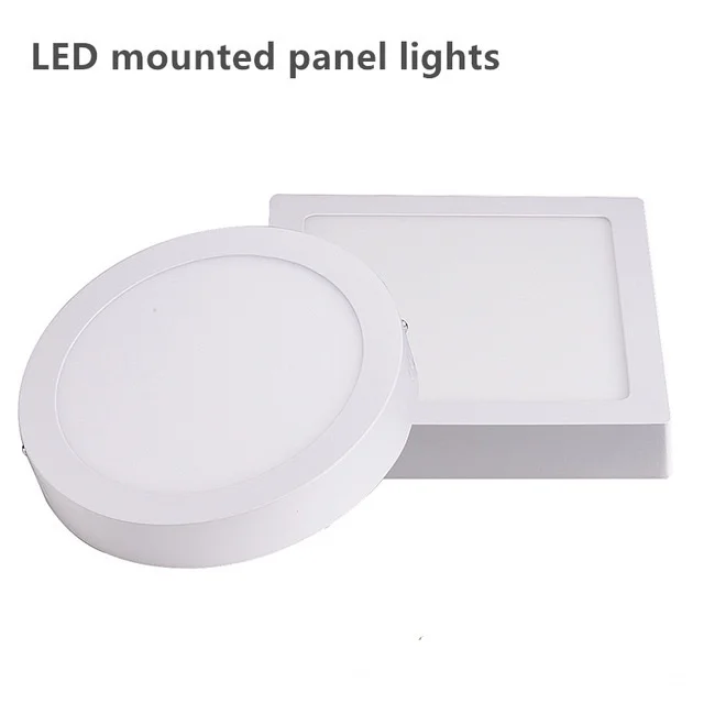 

Surface Mounted LED Ceiling Panel Light Round Square Warm / Cold White LED Ceiling Lamp For Foyer Kitchen 9W 15W 25W Dimmable
