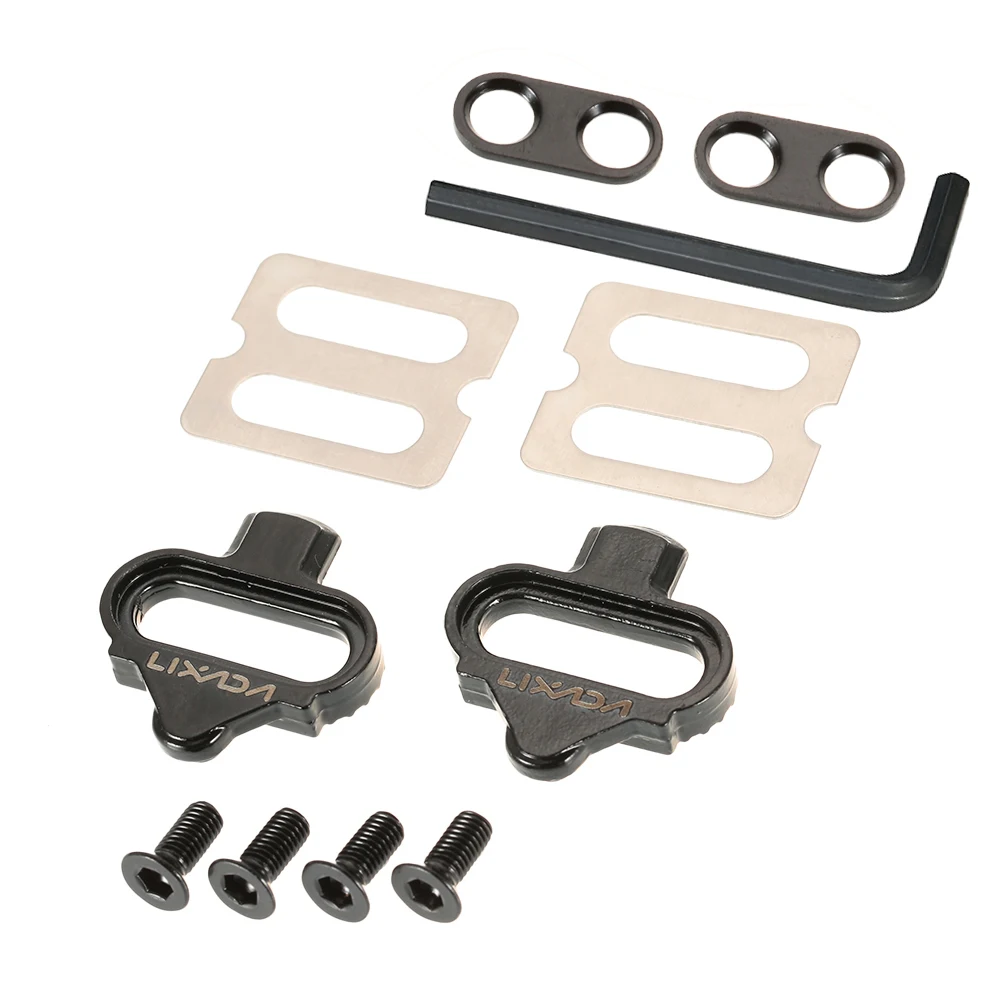 Lixada велосипедные Фотоэлектрические педали для горного велосипеда SPD с винтовыми