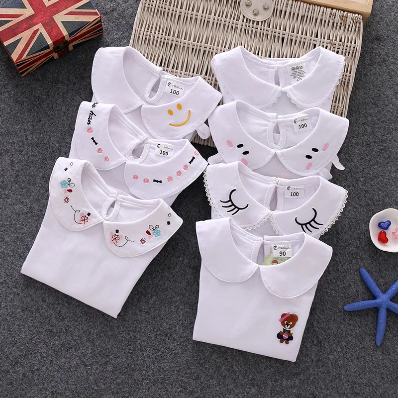 

Футболки для девочек, детские футболки для девочек, футболки с длинными рукавами, детские топы, одежда для девочек, 2018 футболки для малышей