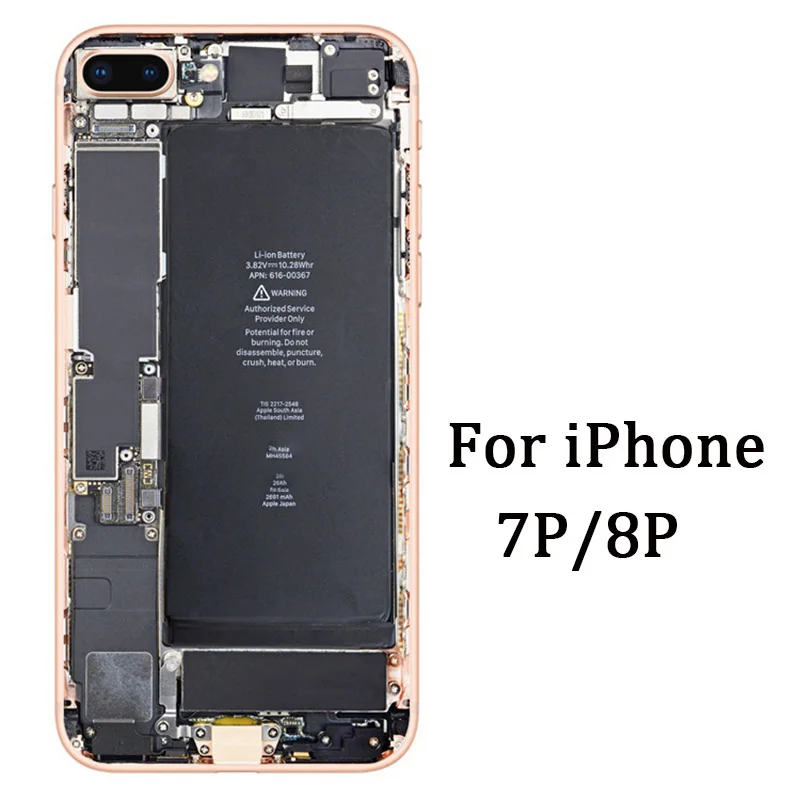 Новейшая имитация ремонта телефона наклейки для iPhone 7 8 Plus 6 6S пленка ПВХ наклейка для iPhone X Xr Xs Max прочный клей оболочки тела - Цвет: For iPhone 8 Plus