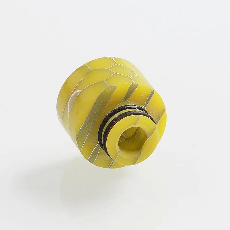 Vapeasy 510 потека 15 мм смола мундштук для RDA/RTA/RDTA Vape распылителя Wotofo изогнутый
