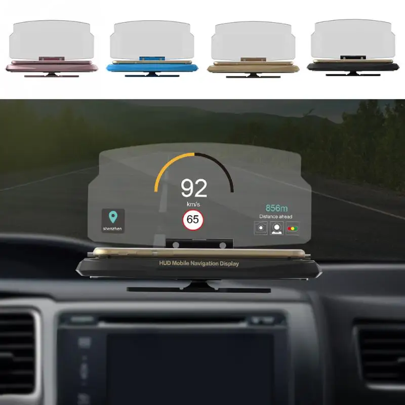 Автомобильный GPS трекер Универсальный вращающийся на 360 градусов проекционный