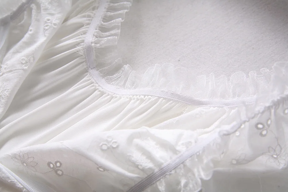 Bazaleas 2018 винтажное белое Бандажное кружевное платье с поясом на шнуровке vestidos
