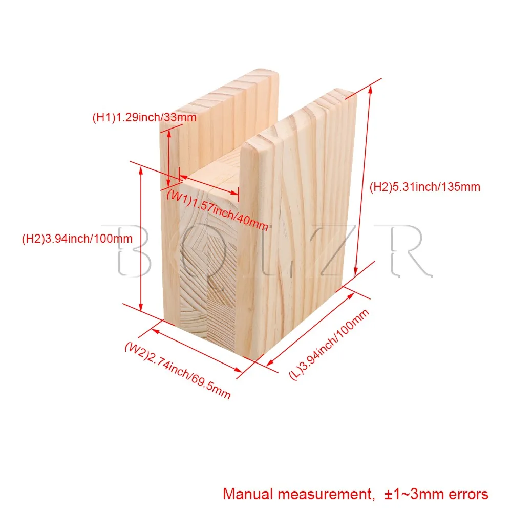 BQLZR 10x7x13 5 см деревянный стол кровать подъемный подъемник мебель для 4x10 ступни