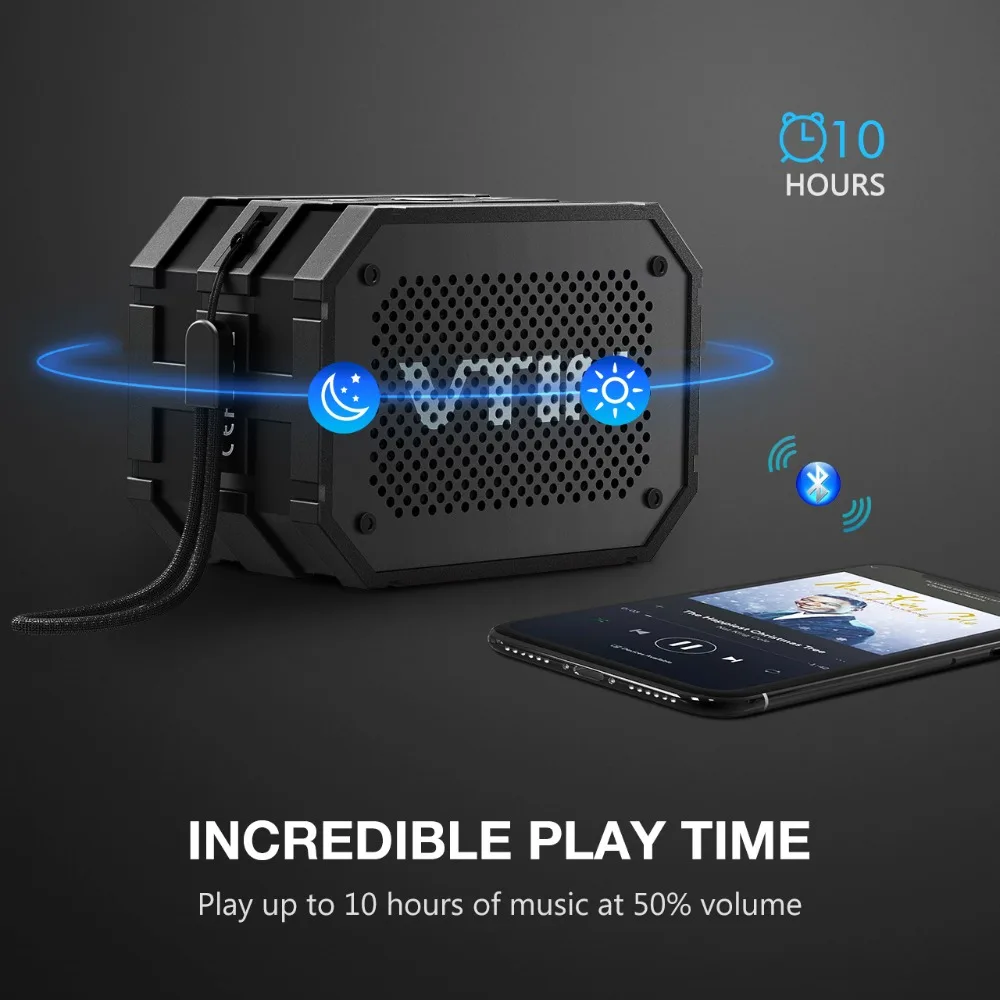 Vtin Bluetooth 4 1 + EDR колонки 10H время воспроизведения беспроводной динамик супер HiFi