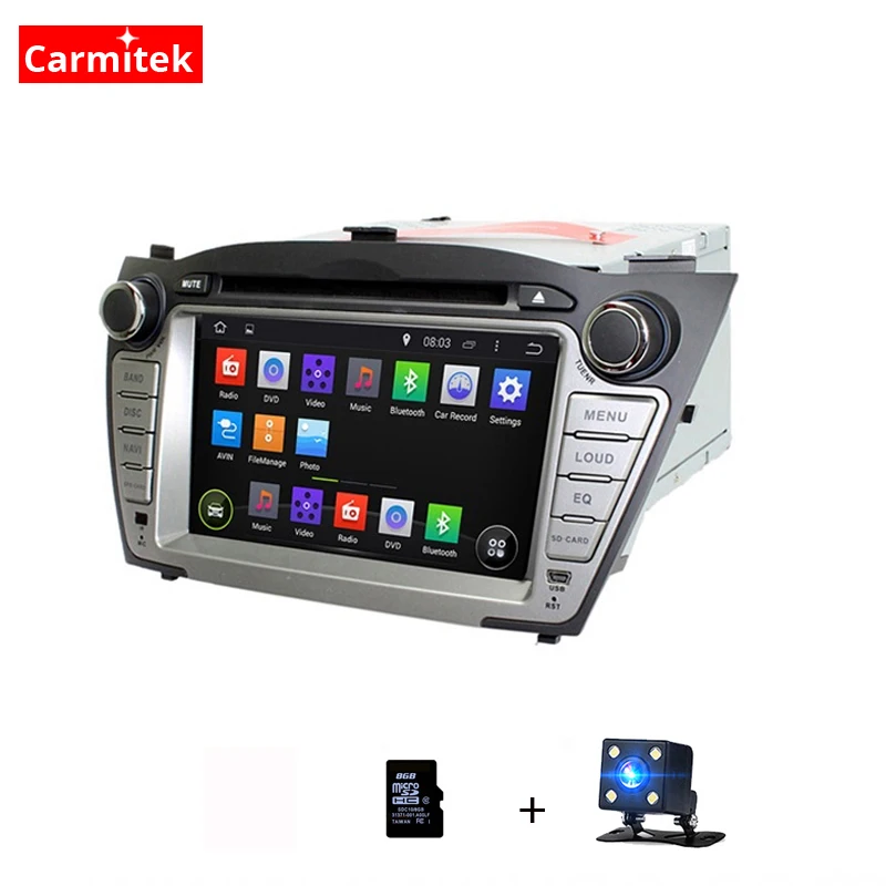 Двойной 2 din автомобильный Dvd мультимедийный плеер RDS радио для hyundai TUCSON IX35 2009 2010 2011