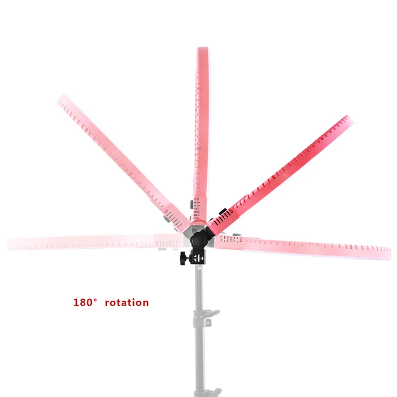 FOSOTO FT 12B Led 3200 5600K Настольный штатив крепление подставка для камеры телефона макияж фотография кольцо свет