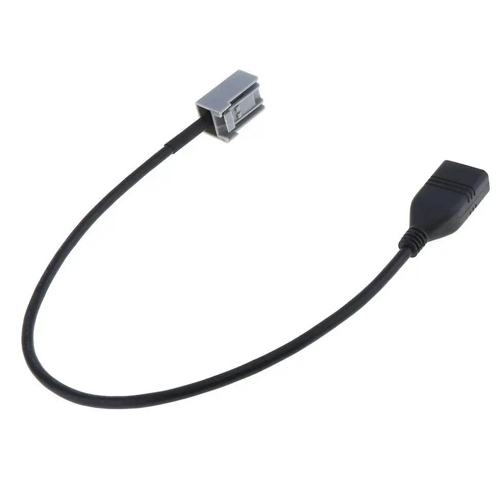 Черный Автомобильный Кабель USB в MP3 кабель для передачи данных с usb-разъемом Honda