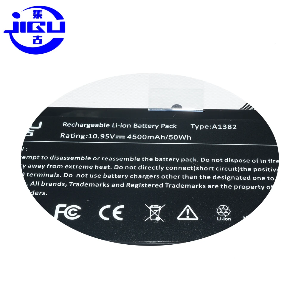 JIGU Оптовая продажа Новый аккумулятор для ноутбука Apple MacBook Pro 15 &quotдюймов i7 Unibody MB985