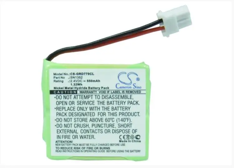 Cameron Sino 550mAh battery for GRUNDIG D770A SN1352 Cordless Phone Battery | Мобильные телефоны и аксессуары