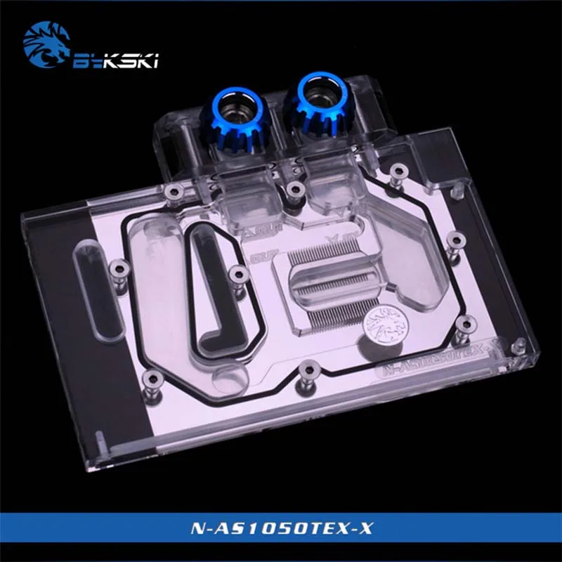 Bykski N-AS1050TEX-X GPU Water Block for ASUS EX-GTX 1050Ti-4G Full Cover Graphics Card water cooler | Компьютеры и офис