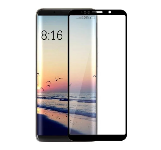 Полностью покрывающее клеем закаленное стекло для Xiaomi Mi 6X защита экрана Защитная