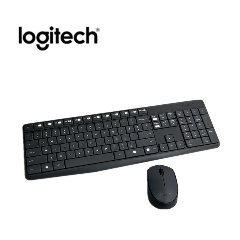 Мультимедийная Беспроводная USB клавиатура и мышь Logitech MK235 2 4 ГГц|Клавиатуры| |