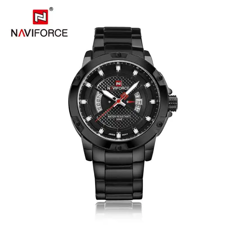 Часы NAVIFORCE мужские кварцевые водонепроницаемые армейские армейские|Кварцевые