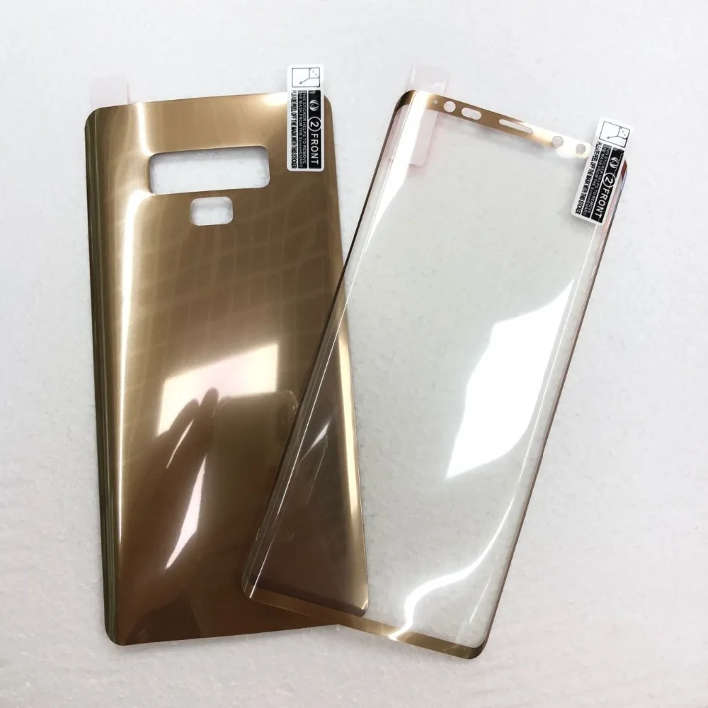 3D изогнутая мягкая защита экрана для Samsung Galaxy Note9 S9 Plus полное покрытие Защитная