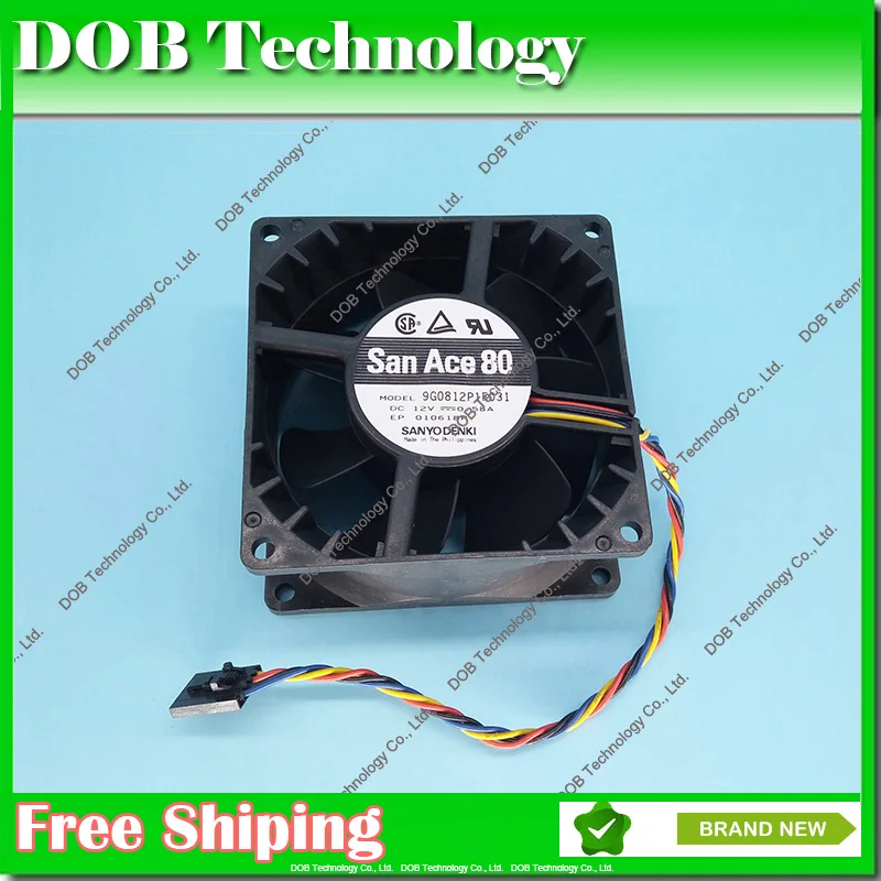Для Dell Optiplex GX520 M8041 HU540 M8788 P8402 740SF 755SF 320 360 330 KG316 9G0812P1F041 4Wire чехол вентилятор |