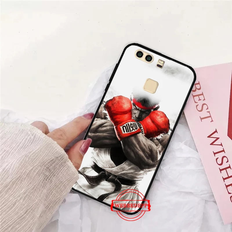 Мультяшные Боксерские перчатки для девочек силиконовый чехол Huawei P8 Lite 2015 2017 P9 2016