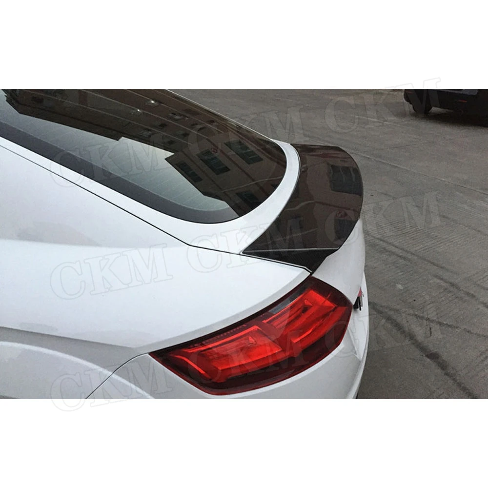 Задний спойлер из углеродного волокна в стиле BT для Audi TT TTS TTRS 2014 2015 2016 2017 FRP крылья