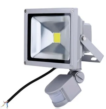 LED Flood Light search projector lamp 10W 20W 30W 50W AC85-265V PIR Motion sensor Sense detective Sensor IP65 Waterproof | Лампы и
