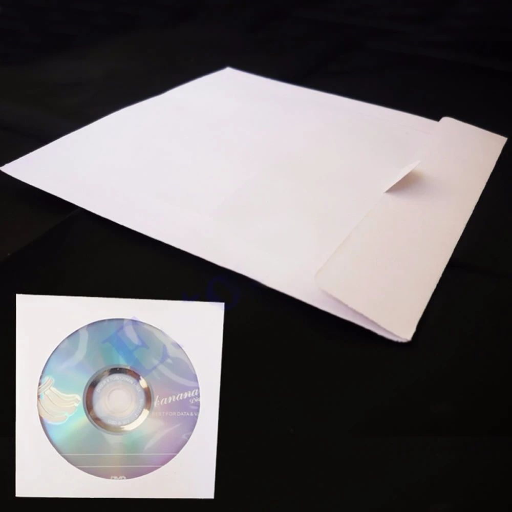 ALITER 50 CD сумка DVD откидные рукава чехол бумажные обложки конверты 5 дюймов |