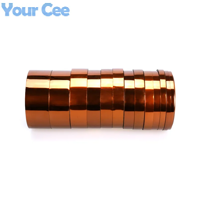 Термостойкая лента полиимидная для 3D принтера BGA PCB SMT до 250 градусов Цельсия 2 шт. 10