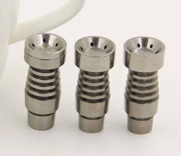 Титановый гвоздь GR2 14 4 мм и 18 8 карбоновая крышка банка для нарезки Dabber стеклянные