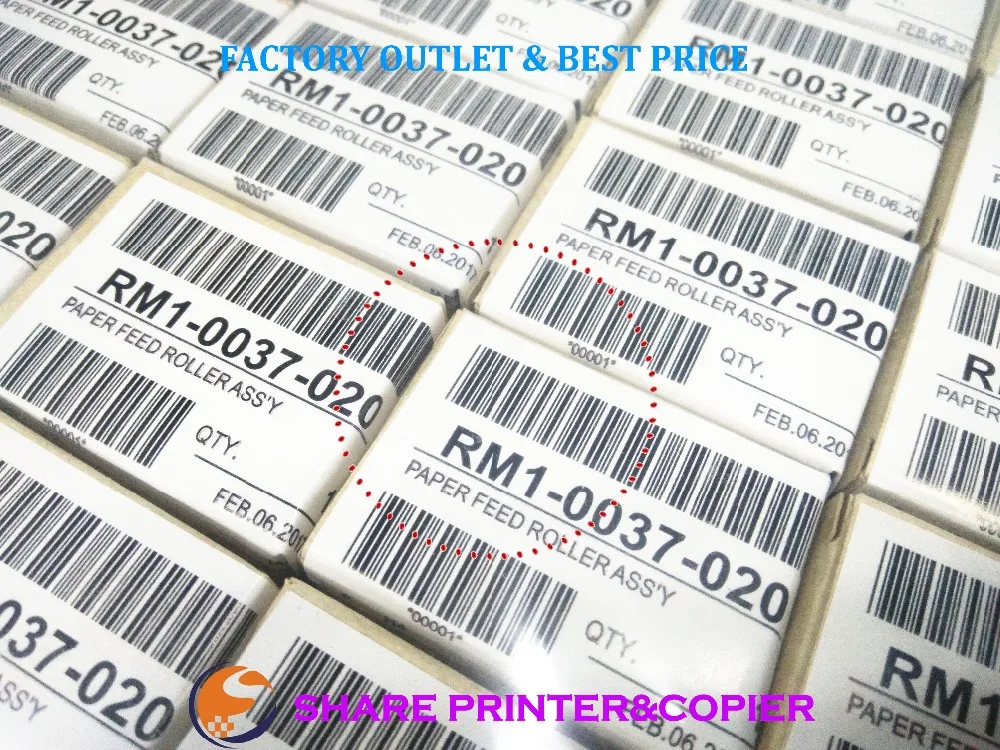 SHARE Genunine 5ps RM1-0037 RM1-0037-000 подающий ролик для HP CP3525 9000 4250 4345 4350 p4014 p4015 p4515 CM6030 M601 M602 M607 |