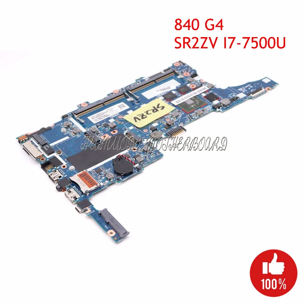 NOKOTION 917505 601 001 ноутбук Mothebroard для HP EliteBook 840 G4 SR2ZV I7 7500U CPU основная плата полностью