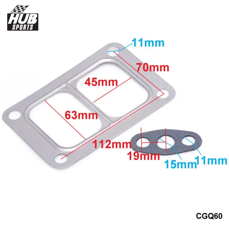 Флэш-комплект для Holset HX50 впускное масло турбины 3593894 3593895 |