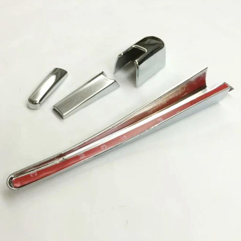 

For Nissan Murano 2015-2018 ABS Matte Rear Window Windshield Windscreen Wiper Arm Blade cover trim car styling Accessories 4pcs