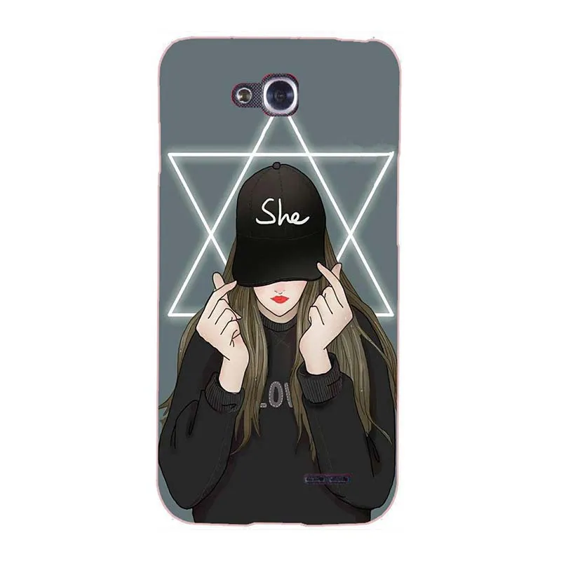 A292 Phone Cases For For LG Optimus L90 D410 D405 D405N Case Print Rose Wolf Patterned Cover Soft Silicone Back Shell Fundas Para - Цвет: A292