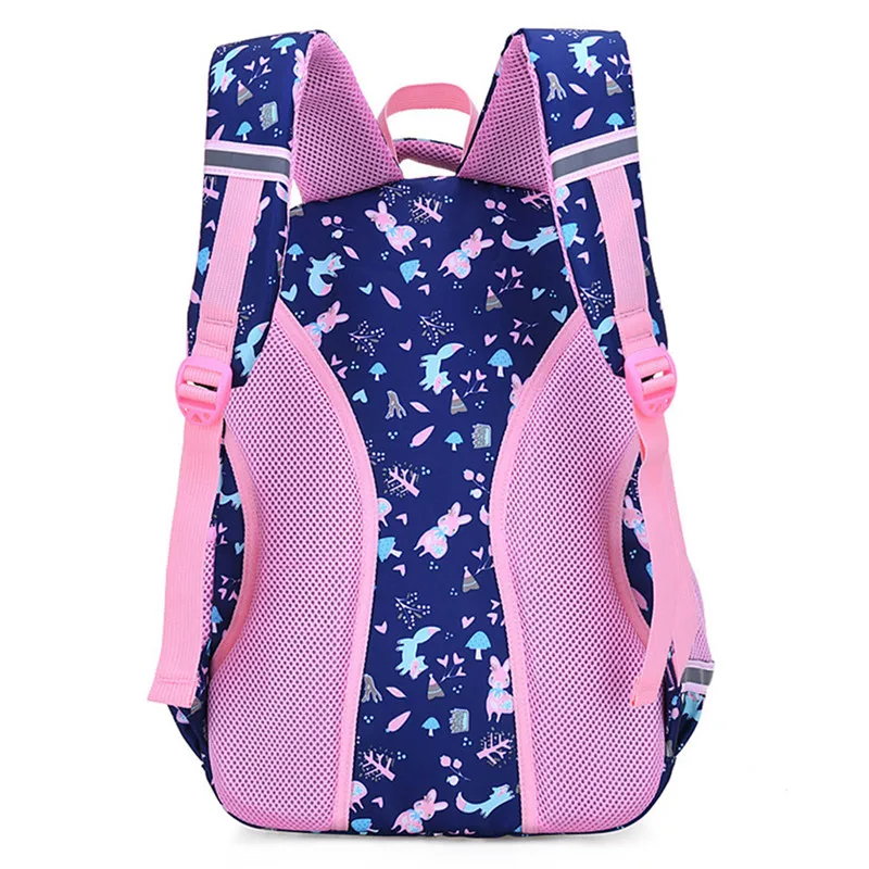 Новые детские школьные сумки с принтом для девочек-подростков рюкзак начальной