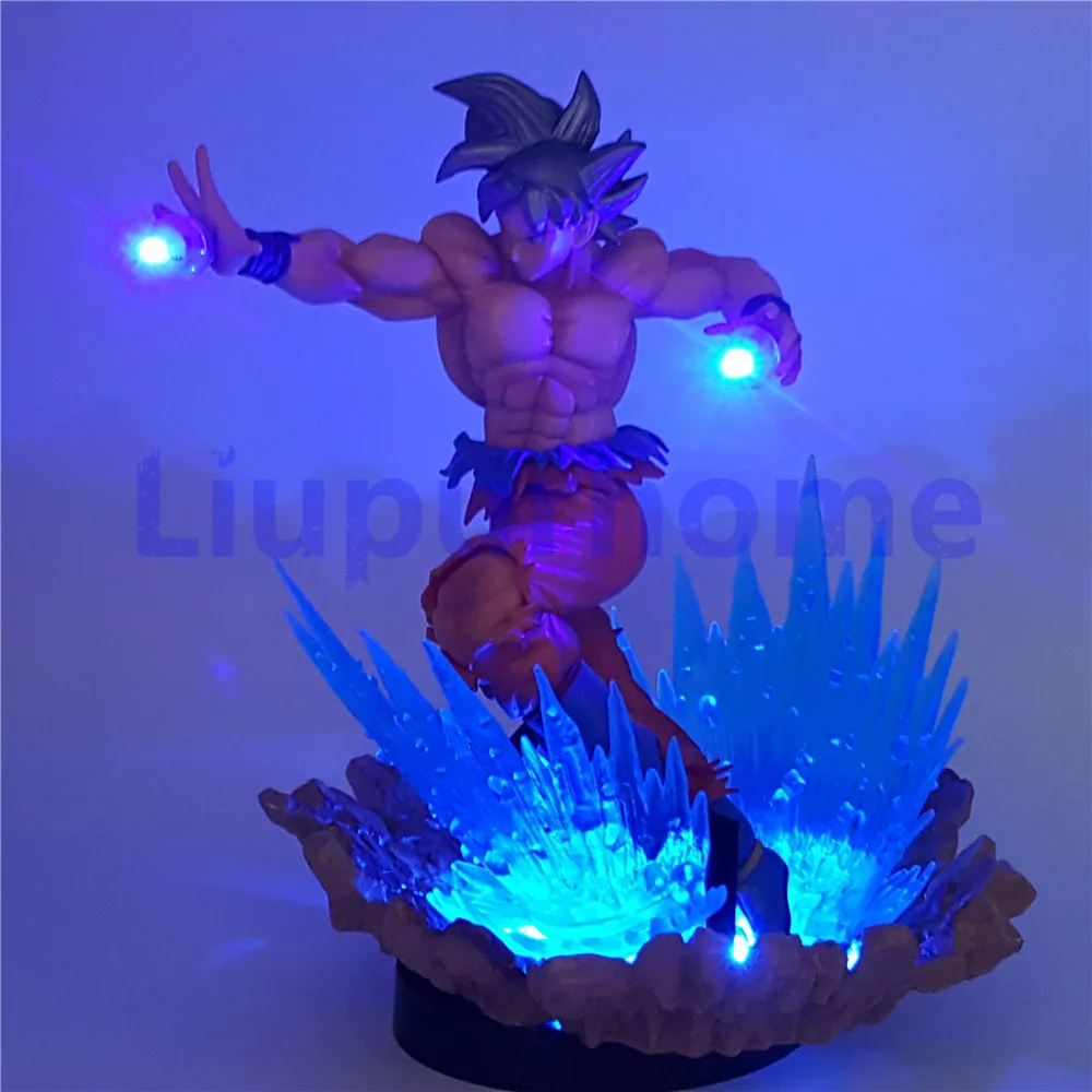 Dragon Ball Son Goku Ultra Instinct светодиодный сцена DIY светодиодный ночник Dragon Ball Супер DZB Декор светодиодный светильник Рождественский подарок