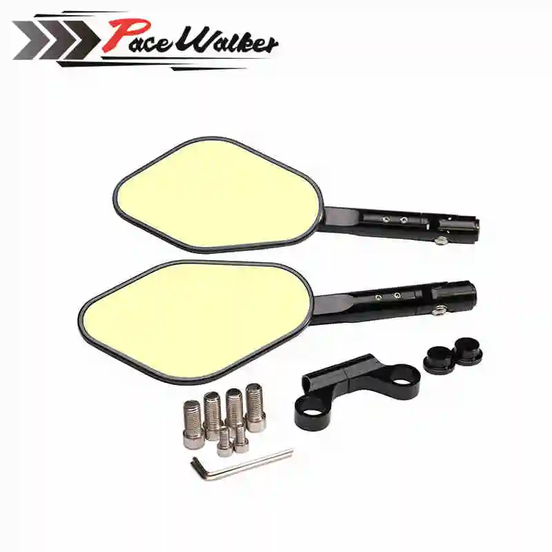 ELISSE UNIVERSAL Aluminum CNC motorcycle rearview Side mirror For HONDA R1 R6 FZ6 GSXR600 750 1000 NINJA250 Z750 Z800|mirror charm|mirror tilemirror