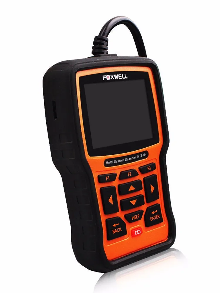 FOXWELL NT510 PRO полный Системы автомобиля OBD OBD2 инструмент диагностики ABS EPB SRS сброса