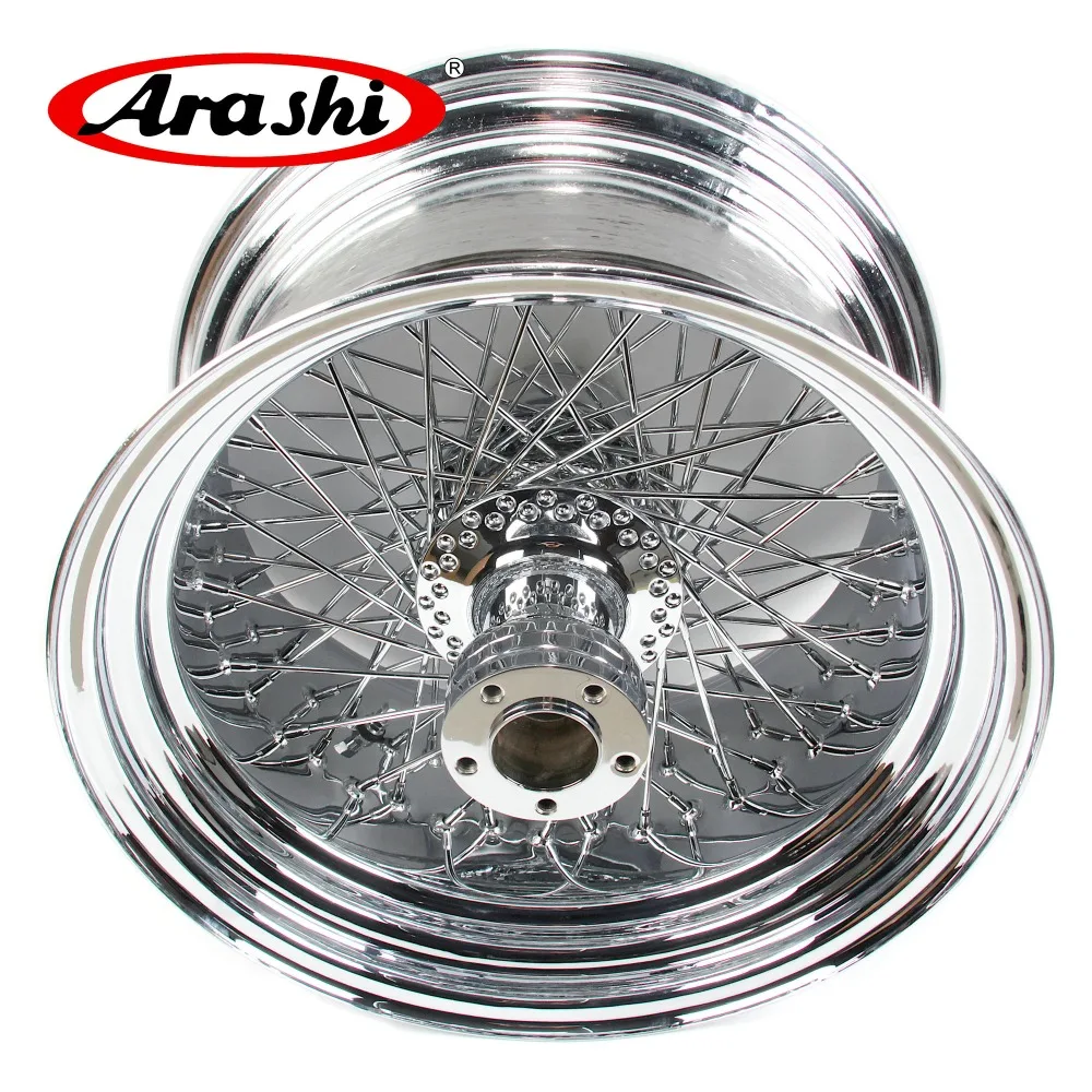 Колесный обод Arashi 18x10 5 дюйма 80 спицевых ободов задний для Harley Davidson Custom Chopper