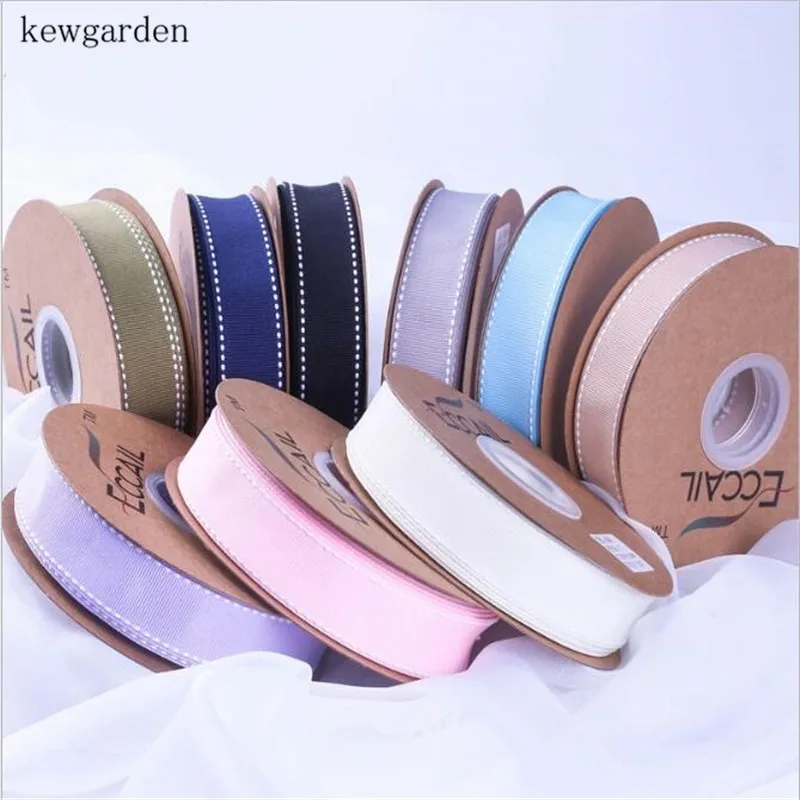 Kewgarden оптовая продажа 38 мм 25 9 пунктирная льняная белая фотолента лента для