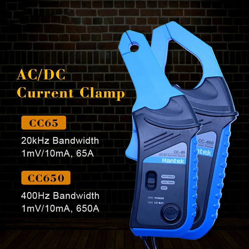 CC 650 мультиметр AC/DC Зажим ток Электрический измеритель преобразователь с BNC Тип